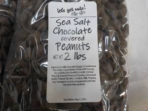 2 - 2 lb. Bags Chocolate Covered Peanuts Best By 05022024
