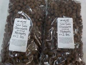 2 - 2 lb. Bags Chocolate Covered Peanuts Best By 05022024