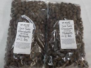 2 - 2 lb. Bags Chocolate Covered Peanuts Best By 05022024