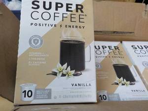 60 K-cups Super Coffee Vanilla Positive and Energy