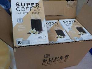 60 K-cups Super Coffee Vanilla Positive and Energy