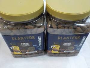 2 Planters Cocoa Almonds Delux 2 lb. 5 oz each