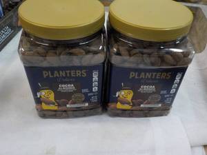 2 Planters Cocoa Almonds Delux 2 lb. 5 oz each