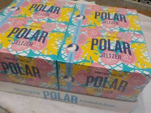 4 - 6 packs Polar Seltzer - best date 092024