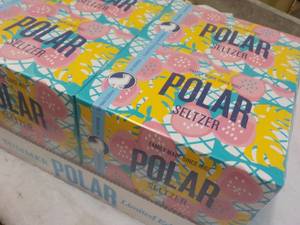 4 - 6 packs Polar Seltzer - best date 092024