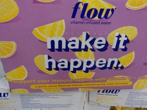 12 pack Flow Vitamin Infused Spring Water Beverage- best date 10182023