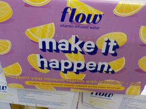 12 pack Flow Vitamin Infused Spring Water Beverage- best date 10182023