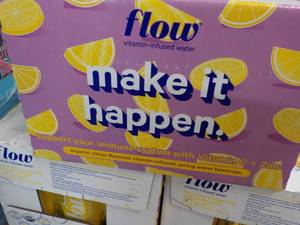 12 pack Flow Vitamin Infused Spring Water Beverage- best date 10182023