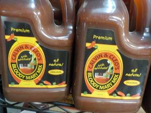 2 Jugs Calvin and Cleos Bloody Mary Mix