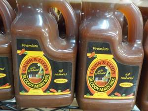 2 Jugs Calvin and Cleos Bloody Mary Mix