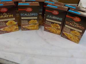 8 Boxes Betty Crocker Potatoes Meals - 2 each Julienne, Cheesy Scalloped, Scalloped, and Au Gratin best date 07262023