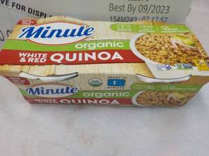 8 Minute Organic White and Red Quinoa best date 092023