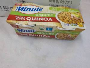 8 Minute Organic White and Red Quinoa best date 092023