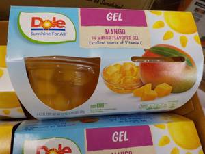 Dole - 12 - 4 Packs Mango in the Mango Gel