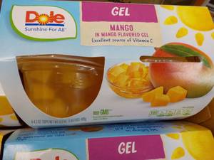 Dole - 12 - 4 Packs Mango in the Mango Gel