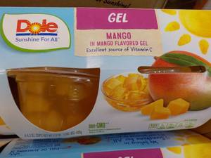 Dole - 12 - 4 Packs Mango in the Mango Gel