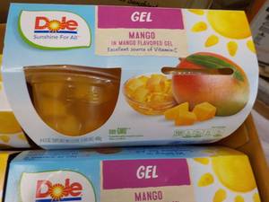 Dole - 12 - 4 Packs Mango in the Mango Gel