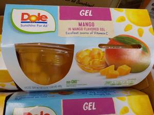 Dole - 12 - 4 Packs Mango in the Mango Gel