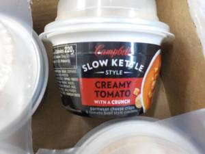 12 Creamy Tomato Campbells Slow Kettle Style Soup with a Crunch