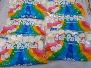 6 Jet Puffed Marshmallows 12 oz Bags best date 102023