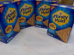 4 Boxes Honey Maid Graham Crackers 14.4 oz Boxes best date 082023