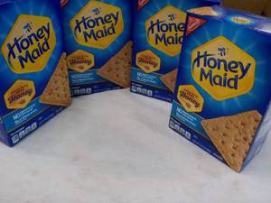 4 Boxes Honey Maid Graham Crackers 14.4 oz Boxes best date 082023