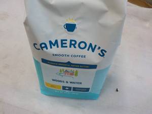 32 oz Bag Camerons Woods and Water Whole Bean Light Roast Coffee