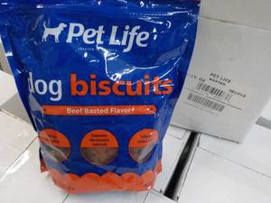4 - 15 oz Bags Pet Life Beef Flavored Dog Biscuits