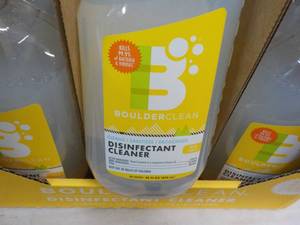 12 Boulder Clean Disinfectant Cleaner 28 oz Bottles