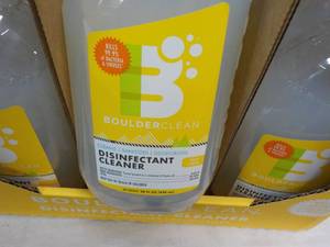 12 Boulder Clean Disinfectant Cleaner 28 oz Bottles