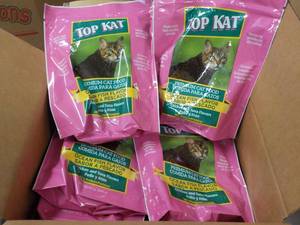 TopKat 10 x 15 oz Bags Ocean Fish Cat Food
