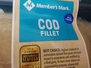K 2 pkgs Frozen Cod Fillets...