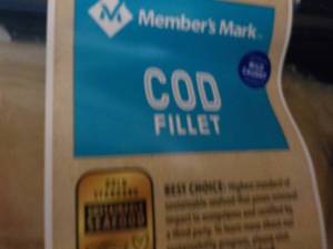 K 2 pkgs Frozen Cod Fillets...