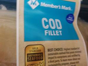 K 2 pkgs Frozen Cod Fillets...