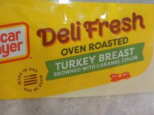 F - 4 Turkey Breast 22 oz pkgs Frozen Oven Roasted fully cooked Best By 11272023