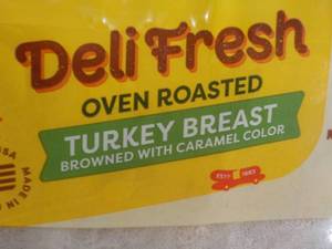 F - 4 Turkey Breast 22 oz pkgs Frozen Oven Roasted fully cooked Best By 11272023