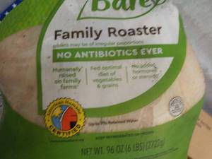 F- 6 lb. Family Roaster Frozen...