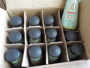 12 Jars Herdex Avocado Hot Sauce 5 oz- past best date