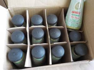 12 Jars Herdex Avocado Hot Sauce 5 oz- past best date