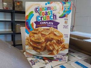 8 Cinnamon Toast Crunch 15.6 oz. boxes past best date