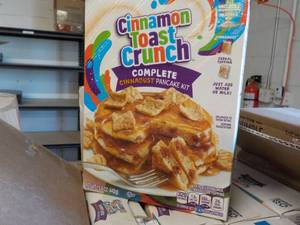 8 Cinnamon Toast Crunch 15.6 oz. boxes past best date