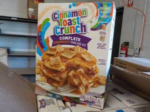8 Cinnamon Toast Crunch 15.6 oz. boxes past best date
