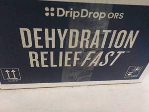 100 packets Drip Drops Dehydration Relief fast lemon