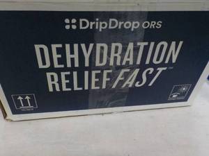 100 packets Drip Drops Dehydration Relief fast lemon