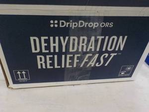 100 packets Drip Drops Dehydration Relief fast lemon