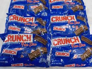 6 Crunch Fun Size Bars 10 oz. bags...