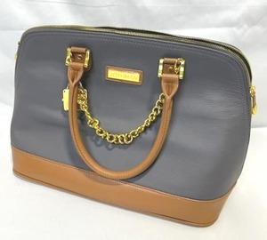 Joy & Iman Timeless Chic Pebble Satchel Purse (11 Tall x 16 Wide)