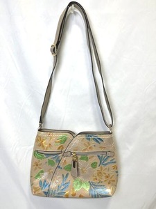 Marc Chantal MC Floral Crossbody Purse (9 Tall x 12 Wide)