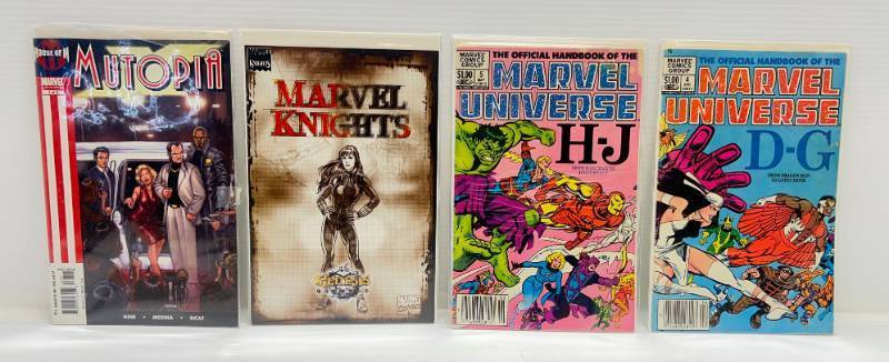 lot 16 image: Misc. Comics Including DC, Marvel & More (Most On Card)