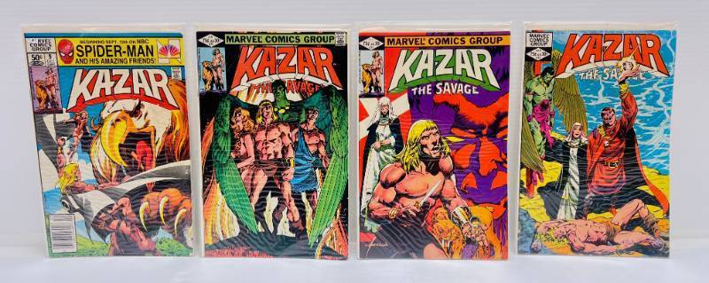 lot 20 image: Misc. Comics Including 50, 75, Cent Marvel & More (Most On Card)